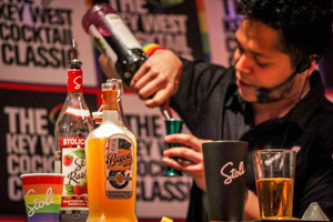 The contest features regional winners from LGBT bars in 17 North American cities, all competing to create an original Key West cocktail that reflects the island's creativity and spirit.